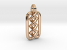 Zigzag knot [pendant] 3d printed 