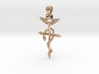 Flamel's cross [pendant] 3d printed 