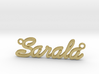 Name Pendant - Sarala 3d printed 