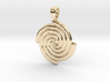Life's spirals [pendant] 3d printed 