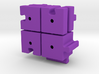 Cube slider (with sprues) set B 3d printed 