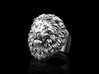 Lion Ring No.5_Mouth Colse_10 1/4 US 3d printed 