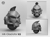 space helmet  mk-gladiator x5 3d printed 