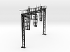 VR Signal Bridge #2 3-Track Gantry 1:87 Scale 3d printed 