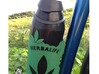 Bottle holder with HerbaLife name and logo 3d printed 