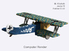 Max Kliefoth Fokker D.VII (full color) 3d printed 