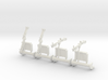 1/35 Scale Helicopter M60 Machine Gun Mounts 3d printed 