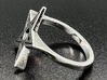 Star Ring 3d printed Antique Silver