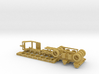 1/64th 35 ton Cozad Fire Special lowboy w wheels 3d printed 