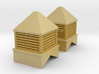 1/87th Pair of Cupola for barns, sheds, roofs! 3d printed 