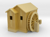 'Z Scale' - Water Wheel House 3d printed 