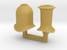 1:76 OO Scale NSWR Std Goods Funnel and Steam Dome 3d printed 