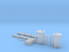 S Scale Telephone Poles Parts 3d printed 