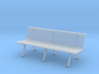 Wooden Bench Ver01. 1:24 Scale 3d printed 