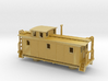 DMIR K1 Steelside Early Caboose - Zscale 3d printed 