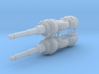 1/32 TOS Cylon Raider Cannon Replacement Set 3d printed 