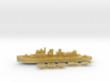 HMCS Prince David & landing craft 1:1800 3d printed 