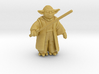Yoda (12mm) 3d printed 