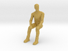 Lost in Space J2 Don Seated Silver - M 3d printed 