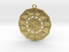 Resurrection Emblem 03 Medallion (Sacred Geometry) 3d printed 