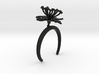 Bracelet with one large flower of the Chicory 3d printed 
