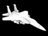 1:500 Scale F-15C Eagle (Loaded, Gear Up) 3d printed 