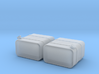 1/87th HO Scale 24" square fuel tanks 3d printed 