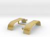 1/87th HO Truck Tandem Fenders Smooth Rounded 3d printed 