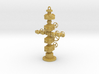 1/64th Hydraulic Fracturing Wellhead with BOP 3d printed 