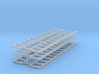 1/87th Set of Six conveyor racks 3d printed 