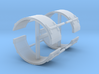 1/50th Single smooth truck fenders w brackets 3d printed 