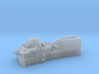 1/192 USN BB59 Funnel Tower (bellow part) 3d printed 