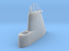 1/72 USS Gato Class Fairwater v2 3d printed 