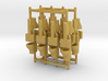 HO Scale (1:87) Commode, 16 pieces 3d printed 