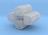 1/350 TMP Work Bee Containers - Set of Four 3d printed 