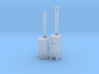 1:16 German Field Oven Trench Stove Set 1 3d printed 