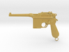 1/4 Scale Broomhandle Mauser 3d printed 