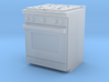 1:48 Kitchen Stove(Range) and Oven 3d printed 
