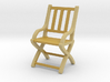 1:87 Slatted Folding Wooden Civil War Chair 3d printed 