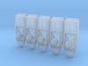 1/285 Scale Seal Support Craft Set Of 5 3d printed 