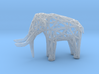 Elephant Wireframe 50mm 3d printed 