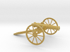 1/87 Scale American Civil War Cannon 24-pounder  3d printed 