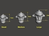 Goblin Slayer helmets heads set miniature models 3d printed 