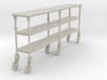 Miniature Industrial Rolling Console Table 3d printed 