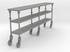 Miniature Industrial Rolling Console Table 3d printed 
