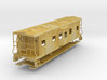 Sou Ry. bay window caboose - Round roof - O scale 3d printed 