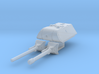 E 100 maus turret (150mm and 128mm) scale 1/56 3d printed 