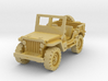 Jeep Willys (window up) 1/220 3d printed 