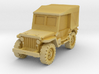 Jeep Willys closed 1/200 3d printed 