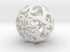 Curlicue ball 1 small 3d printed 
